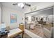 Inviting living space seamlessly connects a sunroom and sitting area at 3126 Highlands Blvd # 3126, Palm Harbor, FL 34684