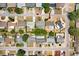 This aerial view captures the property's location, lot size, and neighborhood layout at 3247 Kimberly Oaks Dr, Holiday, FL 34691