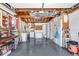 Spacious garage with shelving and appliances at 3247 Kimberly Oaks Dr, Holiday, FL 34691