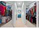 Spacious and walk-in closets featuring ample storage and organization with direct access to the Primary bedroom at 3406 Regner Dr, Plant City, FL 33566