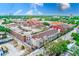Aerial view of the neighborhood showing residences, parking, and surrounding area at 402 S Armenia Ave # 139A, Tampa, FL 33609