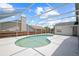 An inviting screened-in pool and spacious patio for outdoor enjoyment at 4401 Arranmore Cir, Valrico, FL 33596
