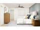Bright bedroom with a comfortable bed, stylish furnishings, and a soothing color palette at 4511 S Manhattan Ave # 13, Tampa, FL 33611