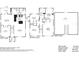 Detailed floor plan showcasing layout of the home's three floors, including room dimensions and overall design at 5632 Indiana Ave, New Port Richey, FL 34652