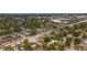 Aerial view of a neighborhood featuring tree-lined streets and a mix of residential homes at 6235 17Th N Ave, St Petersburg, FL 33710