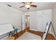 Bedroom with hardwood flooring and ensuite access at 6235 17Th N Ave, St Petersburg, FL 33710
