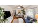 Comfortable living room with hardwood floors, neutral colors, and lots of natural light at 6235 17Th N Ave, St Petersburg, FL 33710