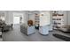 Community Lounge offering stylish seating, bookshelves, and elegant decor to invite socializing and relaxation at 6315 43Rd E Ct, Sarasota, FL 34243