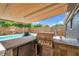 Built-in grill and pool at 8497 Portulaca Ave, Seminole, FL 33777
