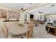 Spacious dining room flows into the living area, perfect for entertaining guests at 8562 Acorn Ridge Ct, Tampa, FL 33625
