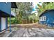 Expansive backyard with mature trees and foliage, perfect for outdoor entertaining and relaxation at 902 W Columbus Dr, Tampa, FL 33602