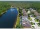 Beautiful lakefront community showcasing mature trees at 10522 Sky Flower Ct, Land O Lakes, FL 34638
