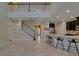 Open floor plan of living room and kitchen, perfect for entertaining at 17510 Bright Wheat Dr, Lithia, FL 33547