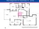 Detailed floor plan showcasing the layout of the first-floor, including the living room, kitchen, and bedrooms at 1963 Edgewater Dr, Clearwater, FL 33755
