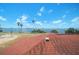 Beautiful water view overlooking palm trees, highlighting the home's location and scenic surroundings at 1963 Edgewater Dr, Clearwater, FL 33755