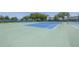 Outdoor tennis courts for recreational opportunities and exercise at 2452 Brazilia Dr # 18, Clearwater, FL 33763