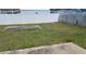 Sprawling backyard with chainlink and vinyl fencing at 2603 Mary Sue Sw St, Largo, FL 33774