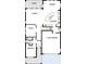First floor floor plan featuring a study, garage, kitchen, dining room, Gathering room, lanai, and bathroom at 3108 W Varn Ave, Tampa, FL 33611