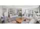 Open-concept living space features stylish decor, a kitchen island with seating, and plenty of natural light at 32702 Winterwood Blvd, Wesley Chapel, FL 33543