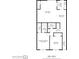 Layout of a 1135 square foot condo with kitchen, living room, dining area, two bedrooms and baths at 5623 80Th N St # 504, St Petersburg, FL 33709