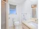 Clean and bright bathroom featuring a walk-in shower and updated vanity at 5835 29Th N Ave, St Petersburg, FL 33710