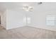 Spacious bedroom with carpet flooring, multiple windows, and ample natural light for a serene retreat at 7703 S Kissimmee St, Tampa, FL 33616