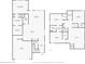Detailed floor plan showcasing the layout of both floors of the house at 7703 S Kissimmee St, Tampa, FL 33616