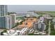 Amazing aerial view of waterfront condos with stunning ocean views, marina, and a nearby airport at 200 4Th S Ave # 220, St Petersburg, FL 33701