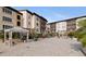 Beautifully landscaped courtyard with seating arrangements and pergolas at 200 4Th S Ave # 220, St Petersburg, FL 33701