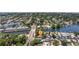 Scenic neighborhood view of charming homes on the canal with easy access to the open bay at 202 39Th S Ave, St Petersburg, FL 33705