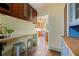 Kitchen features breakfast bar that opens to an additional kitchen area at 202 39Th S Ave, St Petersburg, FL 33705
