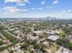 Expansive aerial view showcasing the city skyline, surrounding neighborhoods, and the vast cityscape at 2230 Melrose S Ave, St Petersburg, FL 33712