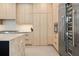 Gourmet kitchen featuring stainless steel appliances and large marble counter, lots of light and space at 2902 S Beach Dr, Tampa, FL 33629