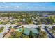 A wide aerial view showcases tennis courts, a pool, and surrounding foliage, all enhancing the community's appeal at 3520 51St W Ave, Bradenton, FL 34210