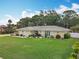 A charming single-story home with a well-manicured lawn and beautiful landscaping at 3900 38Th S St, St Petersburg, FL 33711