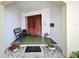 Inviting front porch with double doors and decorative tile flooring at 3900 38Th S St, St Petersburg, FL 33711