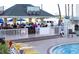 Outdoor pool bar, seating area and a great place for adults to enjoy a drink at 399 2Nd St # 417, Indian Rocks Beach, FL 33785