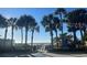 Community beach access with palm trees at 474 20Th Ave, Indian Rocks Beach, FL 33785