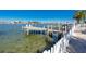Private dock with boat access, providing an idyllic waterfront retreat for boat enthusiasts at 474 20Th Ave, Indian Rocks Beach, FL 33785