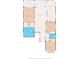 Detailed floor plan showcasing the layout with primary bedroom, living room, kitchen, and bedrooms at 5009 Sandy Brook Cir, Wimauma, FL 33598