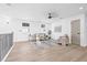 Bright living room featuring hardwood floors and a comfortable seating area at 5120 3Rd N Ave, St Petersburg, FL 33710