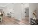 Hallway view into the kitchen area at 520 Valri Park Dr, Valrico, FL 33594