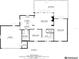 Detailed floor plan of the first floor, highlighting the layout of the kitchen, living room, and sun room at 768 Pinellas Point S Dr, St Petersburg, FL 33705