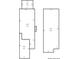 Floor plan showing the basic architectural design and room layout at 8576 Sandy Beach St, Tampa, FL 33634