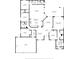 Detailed floor plan showcasing the layout of the home and its various rooms at 9408 Sayre St, Riverview, FL 33569