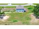 Aerial view of the house and backyard at 10517 Crestview Heights Ave, Thonotosassa, FL 33592