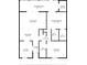 Detailed floor plan showcasing the layout of the home, including a screened porch and primary bedroom at 1065 Tartan Dr # C, Palm Harbor, FL 34684