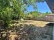 A spacious backyard with mature trees, offering privacy and a serene outdoor space at 1675 13Th S Ave, St Petersburg, FL 33712