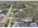 Aerial view of neighborhood featuring mature trees and street setting at 2015 3Rd S St, St Petersburg, FL 33705