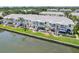 Waterfront condo community featuring manicured grounds and stunning water views for relaxing living at 219 Pompano Se Dr # C, St Petersburg, FL 33705